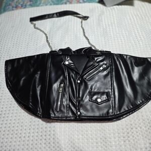 BOOSHii 10 PU LEATHER MOTORCYCLE JACKET SHOULDER BAG
